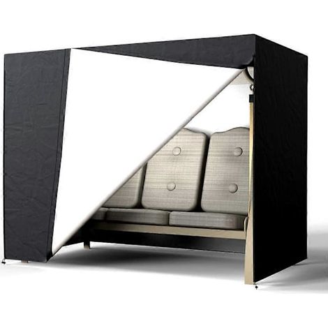 Couverture de swing de jardin, mobilier robuste et élégant, structure stable et résistante, surface facile à nettoyer, 3 (1/5)