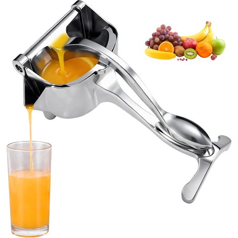 1 Presse-agrumes Manuel, Alliage De Zinc, Pour Citrons Oranges Pamplemousses, Cuisine Maison (1/5)