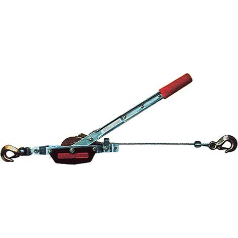 Spanner Strend Pro HP-995, Seilspanner, Ratschenspanner, Stahlseil L-1 m/5 mm, max. 1000 kg
