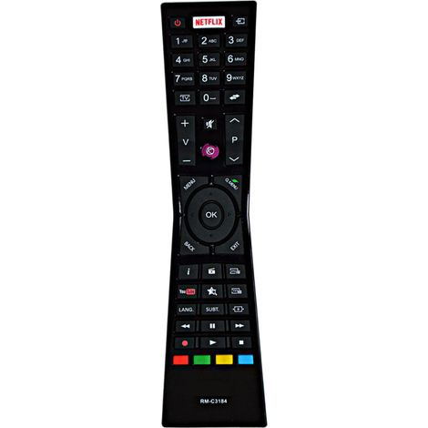 Control remoto para televisor inteligente Netflix JVC RM-C3184
