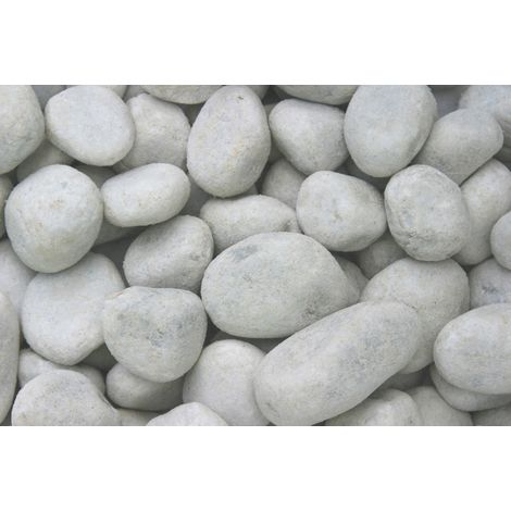 Kies Bianco Carrara 60 - 100 mm weiß 25 kg Kies & Splitt (1/2)