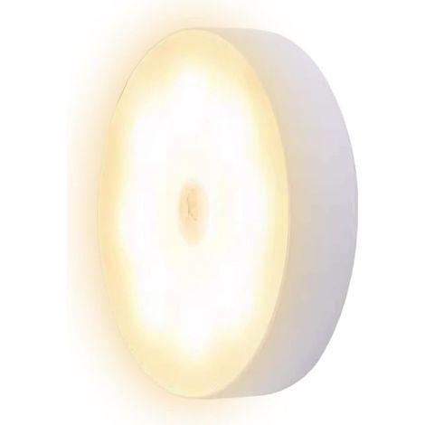 Générique Lampe De Placard Avec Détecteur De Mouvement Lampe Murale À Piles Rechargeables Lumière Magnétique Et Adhésive Pour Armoire Garage Cuisine Chambre Salle De Bain (1/5)