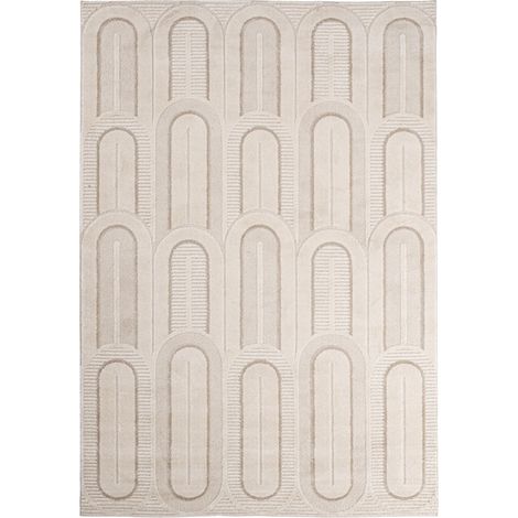 Tappeto da interno Zina Grigio 80% polipropilene, 20% poliestere. -160 x 230 cm (1/2)