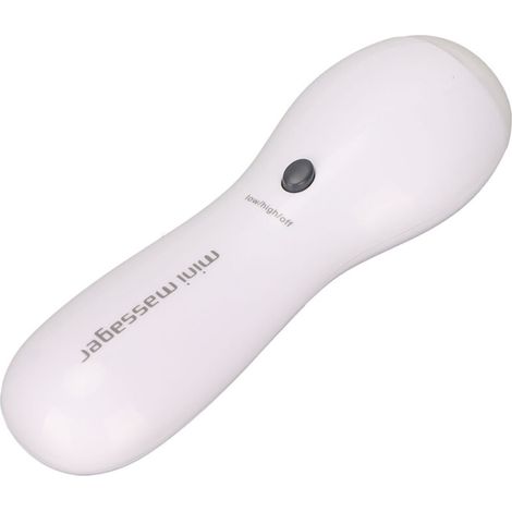 Mini Massageur Vibrant Sans Fil 2 Vitesses pour Visage Épaules Dos - ABS Léger (1/5)