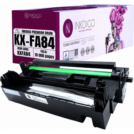 Tamburo Inkdigo KXFA84 compatibile con Panasonic KX-FL511, KX-FLM651, KX-FL611, certificato TÜV. (1/5)