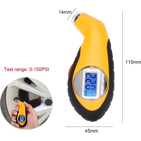 (Autre) Convient aux véhicules Toyota et Mitsubishi Outlander. Kit électronique de diagnostic et de surveillance de la pression des pneus avec capteurs numériques embarqués. (1/5)