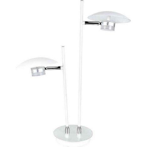Sobremesa Ciudad Del Cabo 2l 12w 4000k Blanc/plata 52x32x15 Cm 1080 Lm Dirigible Y Orientable (1/5)