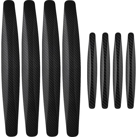 Pièces Protection Voiture, Protection Pare Choc Voiture Carrosserie Baguette De Protection Voiture Protection pour Pare-Chocs Auto Protection Pare Choc,Noir (2 Tailles) (1/5)