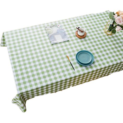 Nappe PVC - Imperméable - Oléofuge - Pour Intérieur Et Extérieur - 137 x 137 cm (1/5)