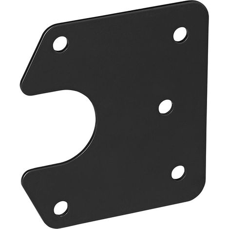 Plaque de montage en metal coudee 94 x 87 cm (1/4)