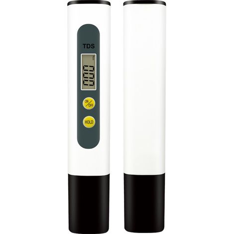 Stylo de test de qualité de l'eau de compteur numérique TDS 0-9990PPM Mini analyseur de surveillance de la qualité de l'eau portable pour eau potable aquarium piscine aquaculture (TDS-M2) 1pc 2514135m (1/2)