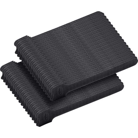 Lot de 100 serre-câbles auto-bloquants et résistants à l'eau Noir 100 x 12,5 mm (1/3)