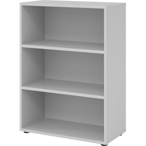 bümö smart Aktenregal - 3 Ordnerhöhen Grau
