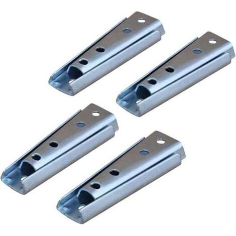PA Loquets Et Curseurs De Canapé Boulons Diagonaux Coniques Fixation Meuble 120 Mm (1/4)