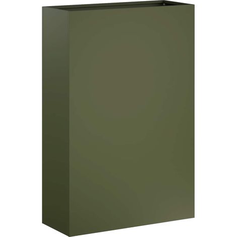 Maison Exclusive - Garten-Pflanzgefäß Olivgrün 40 x 20 x 75 cm Ka (1/5)