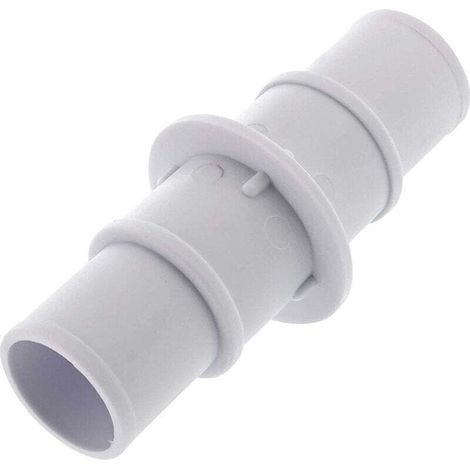 Raccord 32/32, 38/38, 32/38 pour tuyau flottant de piscine - Blanc (1/4)