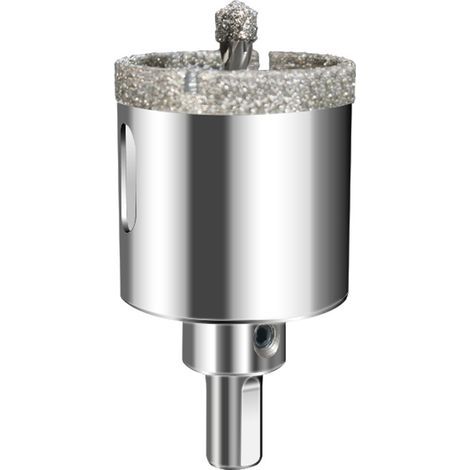 35-mm-Diamantlochsäge, Diamantbohrer mit zentraler Führung, Fliesenlochsäge mit Diamantbeschichtung zum Schneiden von Glas, Fliesen, Keramik, Marmor und Kalkstein (1/5)