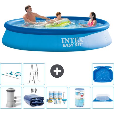 Intex Piscina Easy Set Rotonda - 366x76 cm - 8-pezzi  S41021 (1/5)