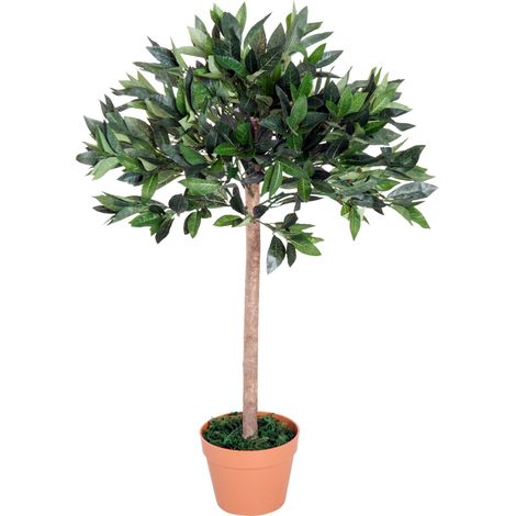 3ft Artificial Olive Tree Indoor Plant Greenery for Home Office Potted in An Orange Pot (1/5)