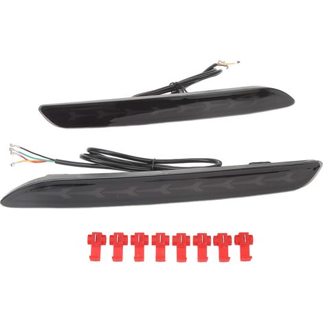 Wasserdichte LED-Rückleuchten (links und rechts) für Honda Accord 2023, mit Blinkern und Bremslichtern. Fischgräten-Design und abgedunkelte Linsen. (1/5)