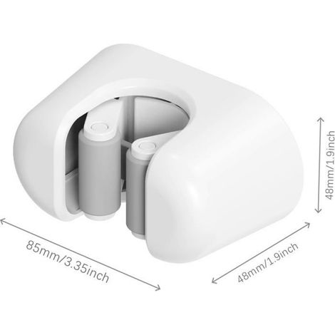 Porte Balai Mural - Plastique ABS - Pour Salle De Bain Cuisine Garage Jardin - 4 Pièces (1/5)