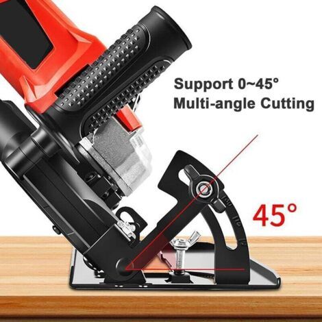 NALOOKAMIC Support de Meuleuse D'angle Support de Meuleuse Support de Coupe, Couvercle de Protection de Support de Coupe Spécial, pour Meuleuse D'angle de 100 Mm à 125 M