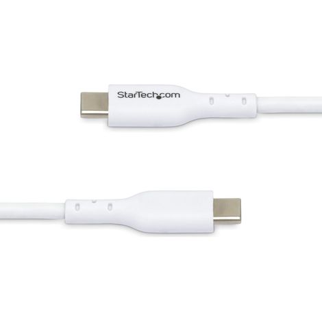 Cavo USB-C Startech USB2CC1MNCWHE Bianco 1 m (1/3)