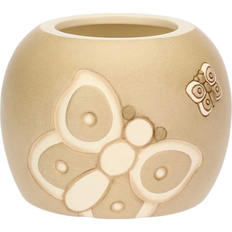 Coprivaso in ceramica Iconic Elegance, piccolo (1/3)