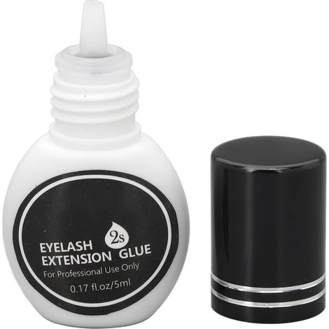 Colle d'entraînement pour extensions de cils professionnelle, séchage rapide, forte adhérence, idéale pour les débutantes (5 ml). (1/5)
