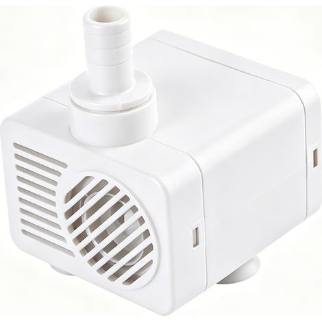Minibomba de agua USB sin escobillas de 5 V, ultrasilenciosa, con cable de alimentación, resistente al agua, para fuentes, estanques, acuarios y acuarios sumergibles. (1/5)