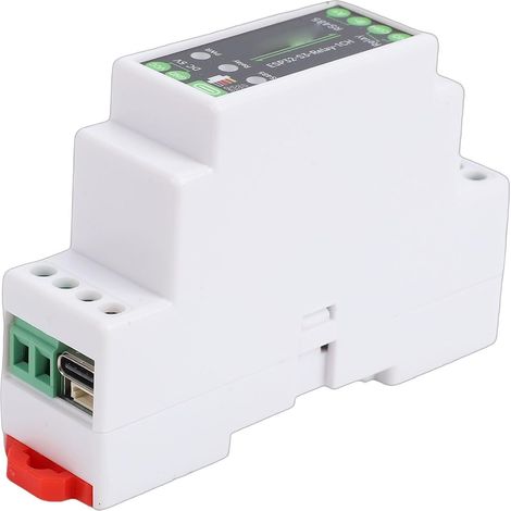Module de Relais WiFi Industriel, Module de Relais Monocanal, de Télécommande WiFi RS485 avec Port USB de Type C, Idéal pour les Applications et la Domotique (1/5)