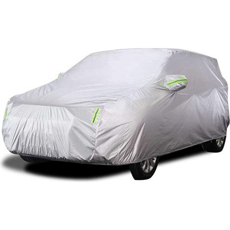 Housse de voiture complète avec bande réfléchissante, Protection solaire, anti-poussière, UV, résistante aux rayures, pour entreprise 4x4/SUV (1/5)