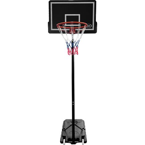 Axi Panier De Basket Sur Pied Premium  145-207 Cm  Noir Et Blanc  A Partir De 6 Ans Et +  Facile À Déplacer  Jeux Plein Air  Panier De Basket (1/5)