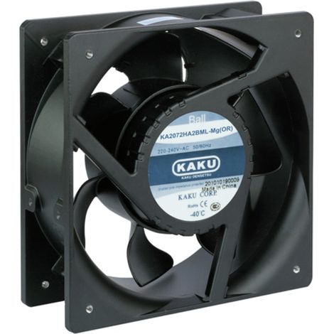 Kaku KA2072HA2BML-Mg(OR) Axiallüfter 230 V/DC 1670 m³/h (L x B x H) 208 x 208 x 72 mm