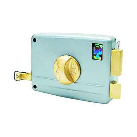 SERRATURA PORTONCINO SERIE 7600 VIRO E50 Dx - scatola 100x92 mm - VIRO