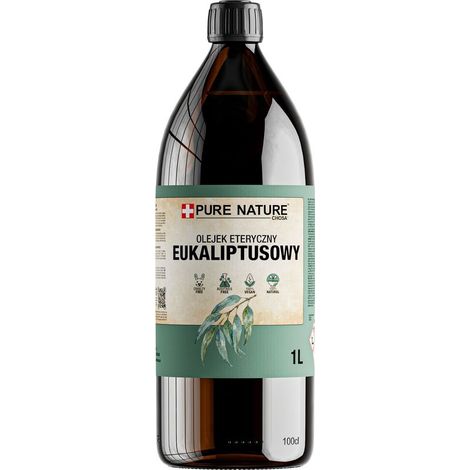 Huile essentielle Eucalyptus - 1 L - Parfum rafraîchissant - Bien-être naturel