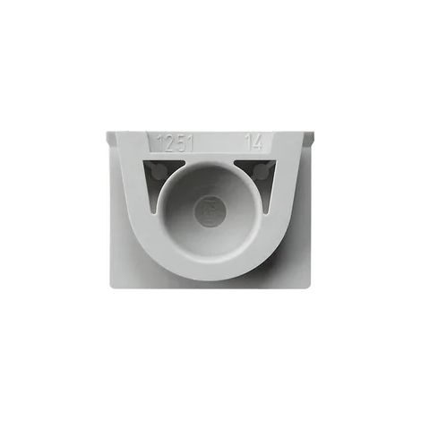 Gira Adaptador entr.cable 1ve cerrado WG AP Gris [000930], 0009 30