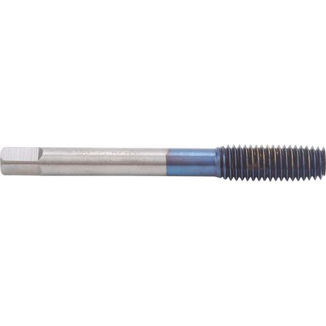 Robinet à filetage Nano revêtement bleu, acier au tungstène, poignée droite métrique, outil de taraudage M8 (1/5)