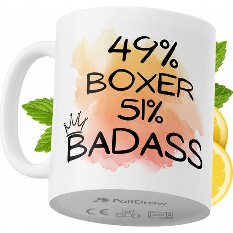 Lustiger Becher für Boxer – ideal für Kaffee und Tee. Mit witzigem Textdesign. Perfekt für Geburtstage, Namenstage, Feiertage und besondere Anlässe. Hochwertiger Becher für Zuhause, Büro und Arbeit. F