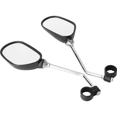 1 Paire Rétroviseurs VTT Extérieur, Miroir Anti-Vibration Réglable pour Vélo Tout Terrain