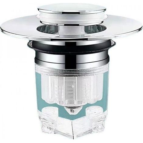 1 Filtre de vidange pour lavabo - Désodorisant - Type de presse pop-up - Noyau en cuivre - Anti-odeur - Couvercle de vidange efficace (1/5)