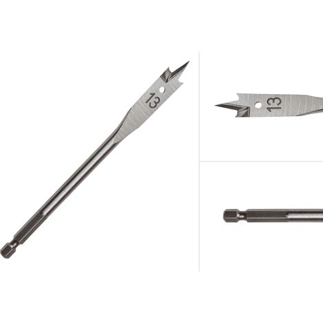Flachfräsbohrer 13 x 152 mm - pro Stück (1/4)