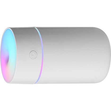 Humidificateur de voiture USB, diffuseur d'arômes colorés, rechargeable, mini humidificateur portable pour la maison, blanc (1/5)