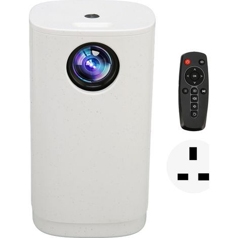 Support projecteur mini HD 1080P haut-parleur puissant portable petit projecteur LED pour Android pour iOS téléphone PC 100-240V prise UK (1/5)