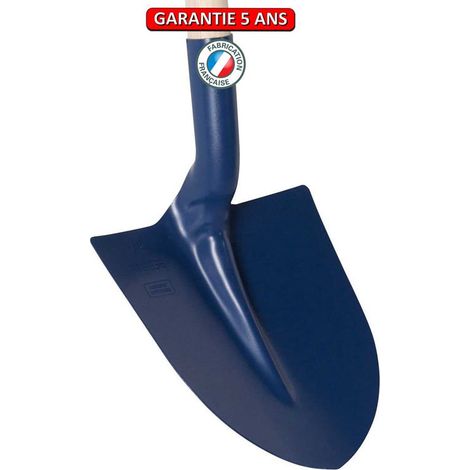 Pala da terra, tonda, fortificazione 27 senza manico, utensile manuale per muratore e edilizia OUTILS PERRIN