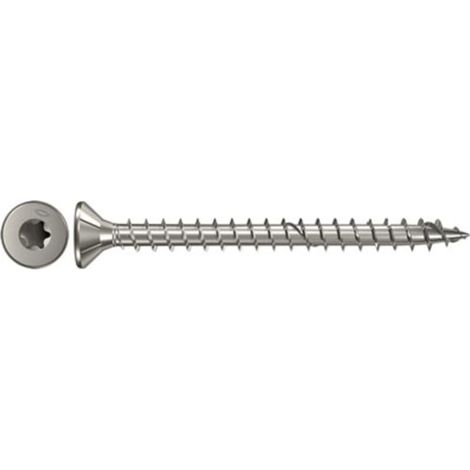 Fischer 200x Power-Fast 4 x 20 Senkkopf nicht rostender Stahl A4 Vollgewinde Innenstern TX - 657276 (1/3)