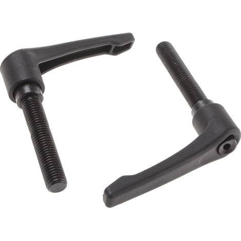 Levier de serrage RS PRO, , filetage M12, Mâle L. 63mm ( Prix pour Paquet de 2 )