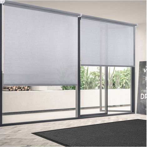 SCREEN - Tenda a rullo Tecnica Grigio 160x250