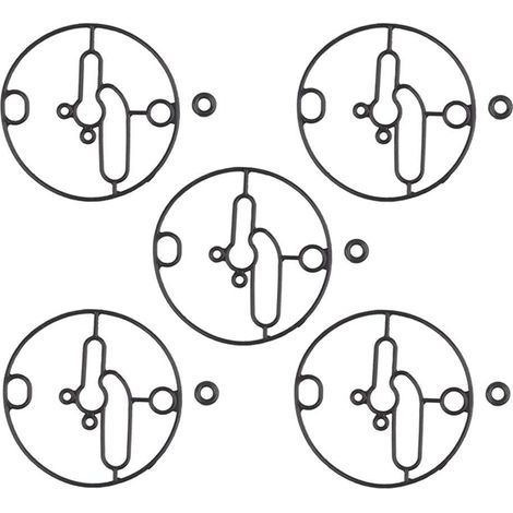 Joints de cuve à flotteur 5 PCS Remplacement pour Briggs Stratton 698781 Carburateur Tondeuses à gazon (1/4)