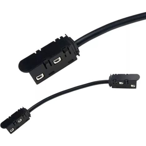 TrAdE Shop Traesio - 20pz Connettore Di Alimentazione Per Angolo Di Montaggio Su Guida Magnetica Dc48v Mg-l - (1/3)